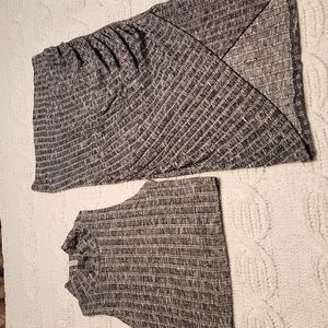 Top & Skirt Set.